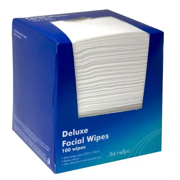 100% organic cotton disposable face towel, facial cleansing