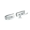 wholesale stainless steel frameless toughened sliding glass door handle lock