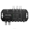 Hot selling plug and play DVI to SDI aspect ratio fiber optical converter audio video