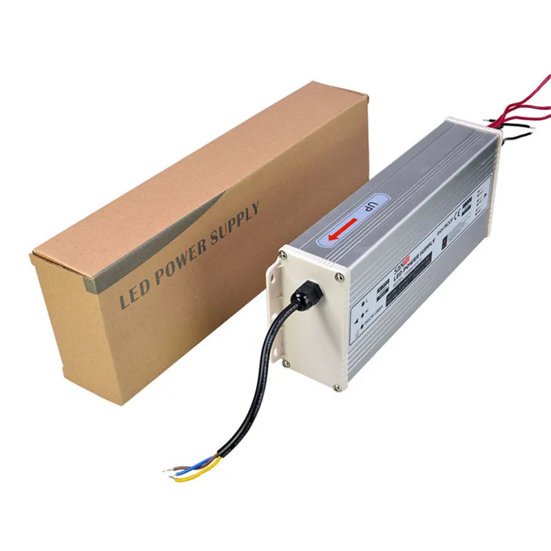 SANPU SMPS LED Power Supply 600w 12v 50a Constant Voltage Switch Driver 220v ac/dc Lighting Transformer Ourdoor Use Rainproof