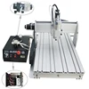Low cost Mini Wood CNC Router 6040 3 axis 2200W Milling machine with USB cable