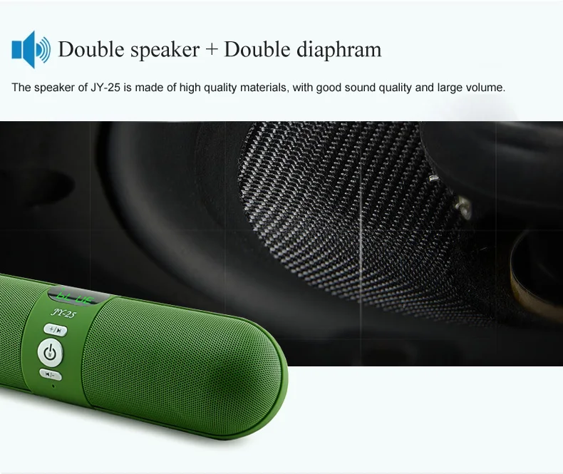 Factory price Bluetooth speaker 3W*2 Digital screen Potable Speaker with USB FM TF function - ANKUX.COM