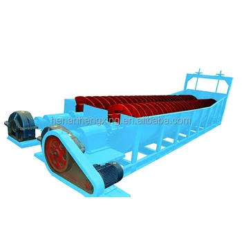 Hot Sale Single Drum And Double Drum Spiral Type Sand Washing Machine Sand Washer For Seasand And Silica Sand