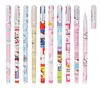 10pcs full print wholesale promotional korea cute gel ink free samples stationary pens