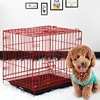 Door Folding Metal metal Dog Crates Cover kennel cage stainless steel pet cage