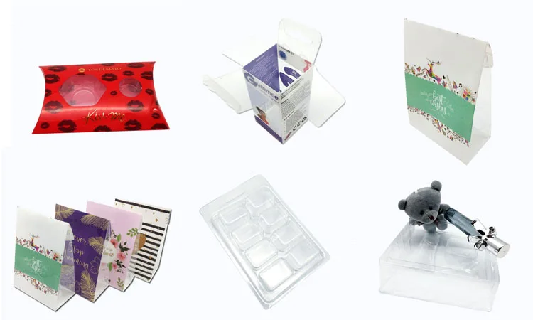 empty tray pack red gift pillow box packaging