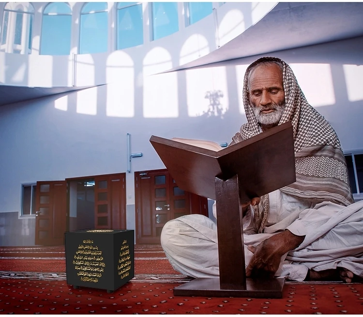 Equantu SQ509 Al quran with Bangla translation touch lamp mp3 quran speaker - ANKUX.COM