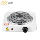 Single Burner Spiral 1000W Electric Hot Plate For Cooker