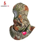 100% Cotton Knitted Printing Full Face Military Hood Flame Resistant Camouflage Balaclava