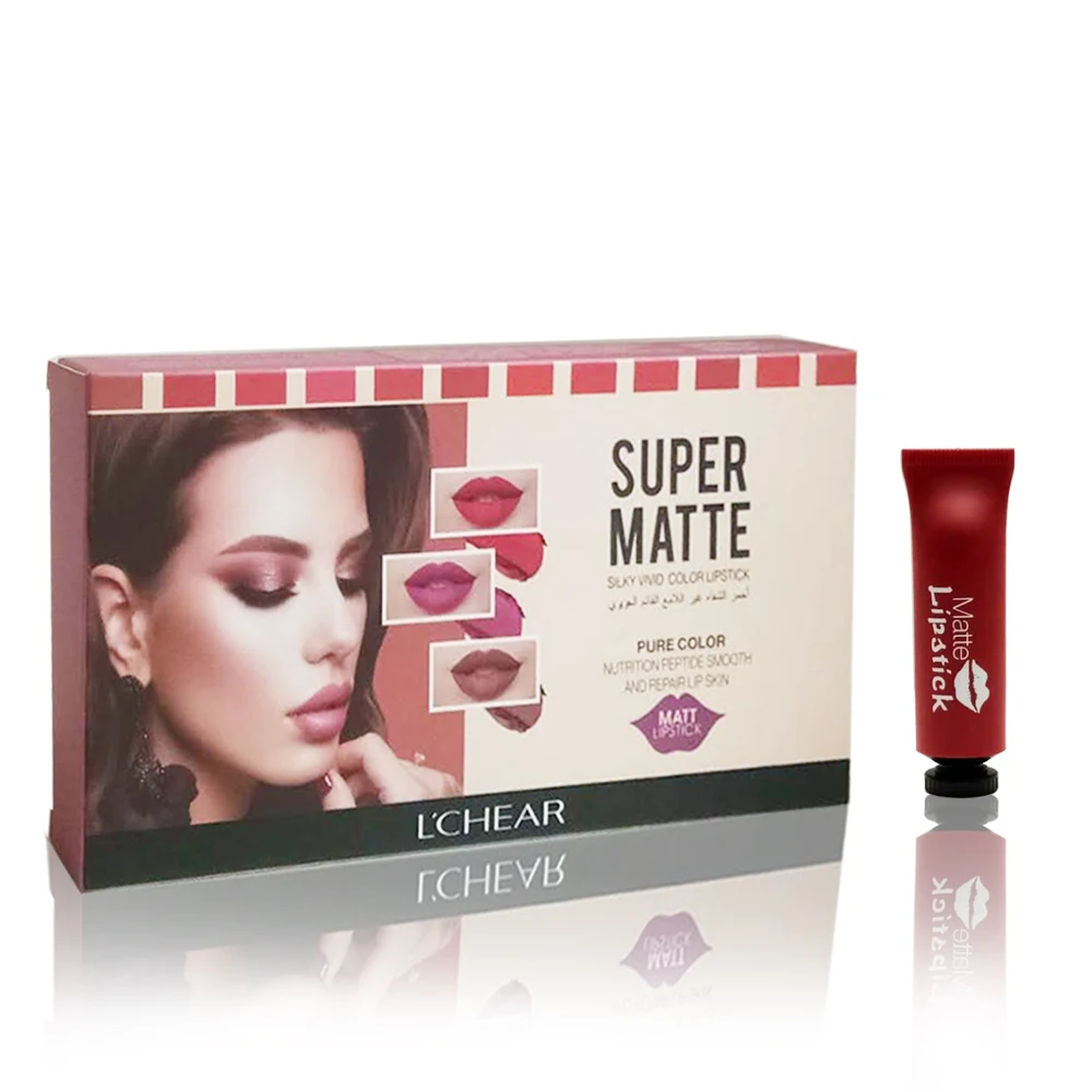 wholesale matte lipstick high quality matte lipstick organic Lipstick sets Super Pure Color Long-lasting DQ1139A, Multi-colored
wholesale matte lipstick high quality matte lipstick organic Lipstick sets Super Pure Color Long-lasting DQ1139A, Multi-colored
