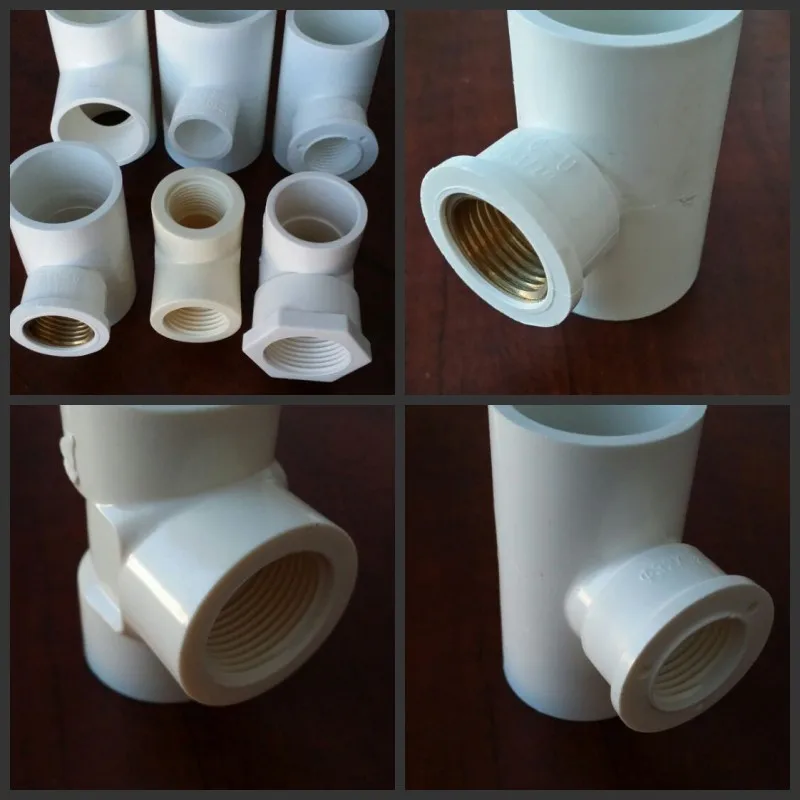 High pressure pvc pipe fittings bress pvc fitting 1/2"inch to 8"inch