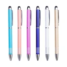JH Wholesale Promotional Twist Metal Stylus Ball Pens With Screen Touch