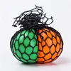 New Gel Grape Stress Squeeze Mesh Ball for Adult Kid Colorful Anti-Stress Cheap Hand Wrist Squishy Ball Toys Wholesale