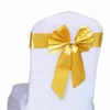 Newest Style Hot Pull Flower Ribbon Bows leather chair sash for the chair cover on sale