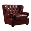 Chesterfield Imperial Red Leather Sofa Furniture