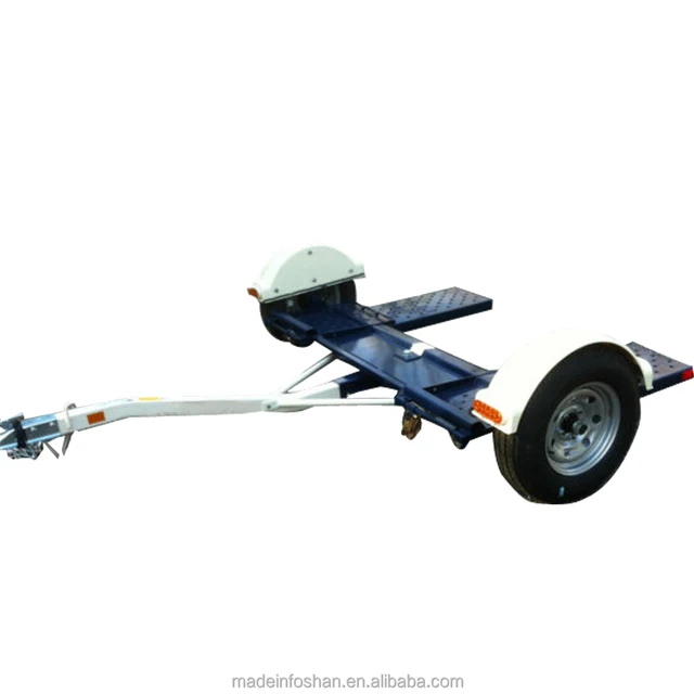 assembled tow dolly car hauler semi trailer with ce certificate