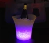 shen zhen wholesale beer wine champagne acrylic led custom ice bucket,led ice cooler