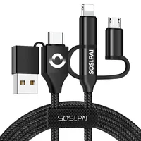 SOSLAPI new design usb c to usb c cable nylon braided 18w usb type c fast charging cable for android
SOSLAPI new design usb c to usb c cable nylon braided 18w usb type c fast charging cable for android