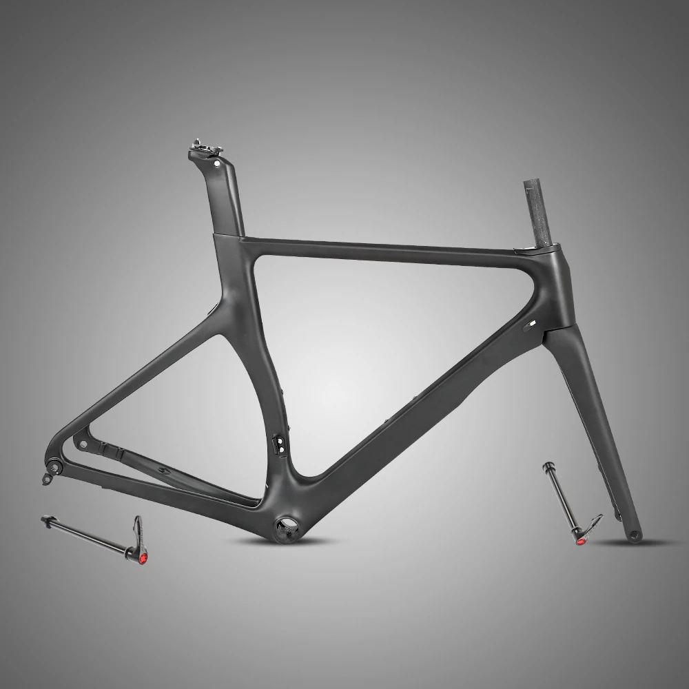 matte black mtb frame