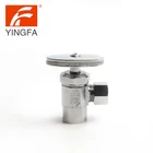 YINGFA 22105 brass sanitary right angle needle boiler drain valve