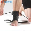 Best selling ankle brace foot splint aluminum bars padded ankle support with shoelaces