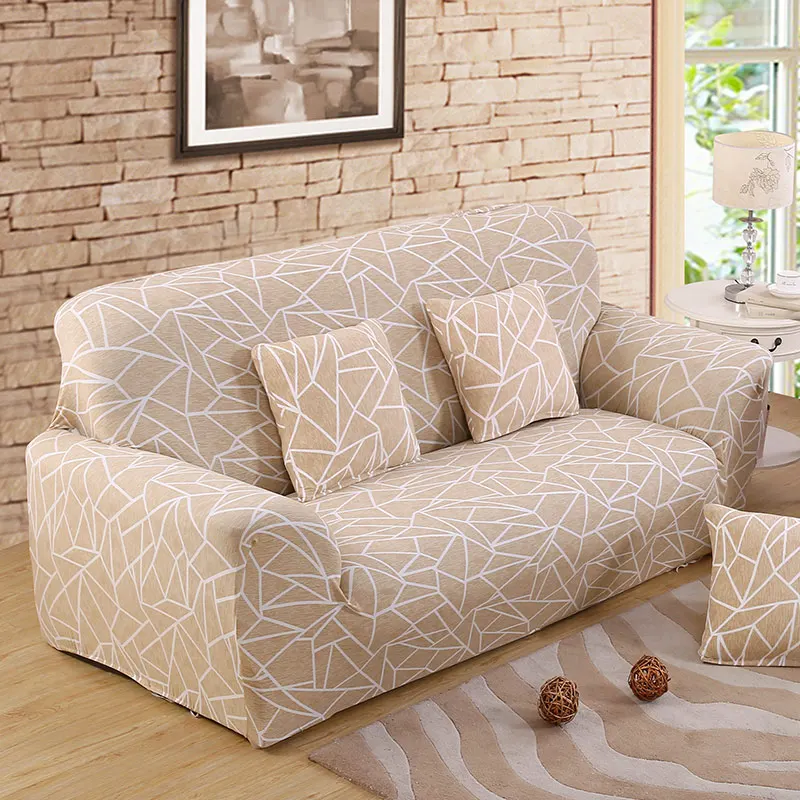 Khaki Beige couch cover
