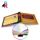 Custom paper comic case bound cheap mini book printing