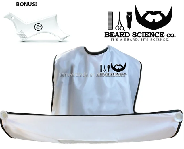 beard grooming hair trimming beard catcher for barbers triming