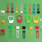 6.5cm net bag clip plastic handle mesh net bag clip for a whole eggs
