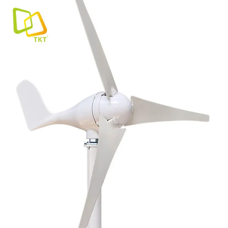 200 W 12 V Nylon Faser Klinge Horizontale Hause Wind Turbinen Generator