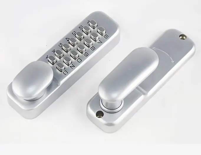 Udohow No Battery Digital Number Push Button Mechanical Code Keyless Door Lock Buy No Battery