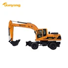 Construction machine 21t JYL621E middle wheel excavator