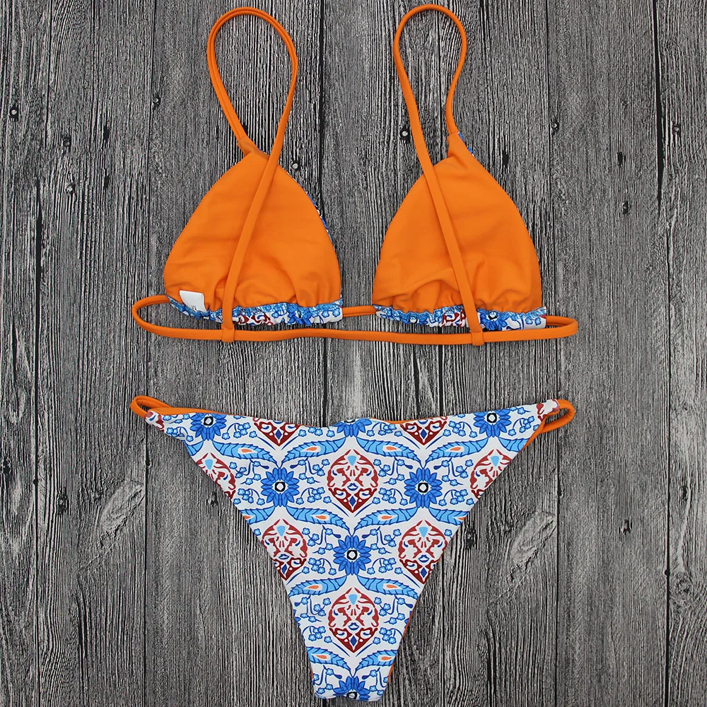 Color printed shiny sexy extreme micro bikini swimsuit, Picture 
Color printed shiny sexy extreme micro bikini swimsuit, Picture