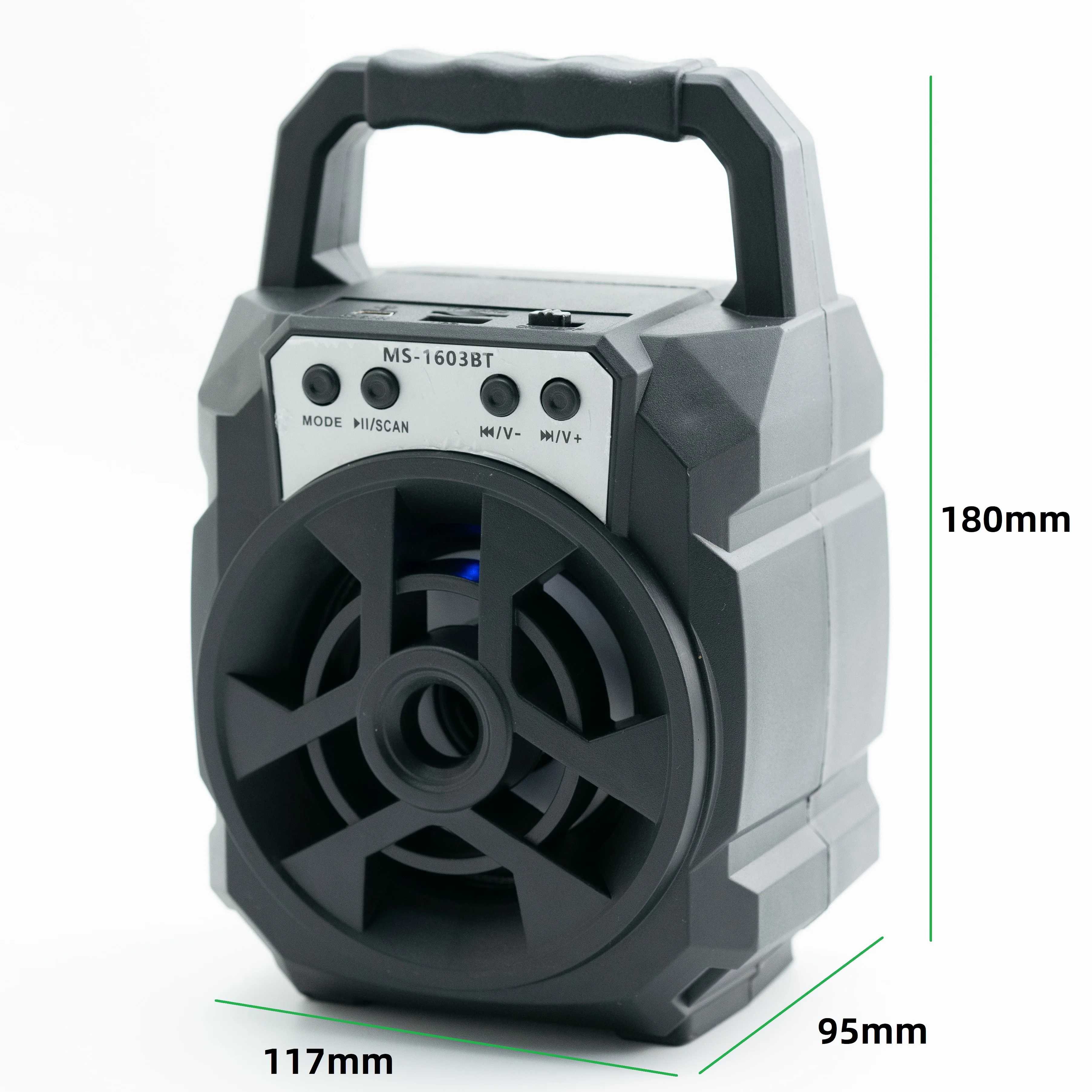 The Original MS Speaker 3 inch plastic portable outdoor Bluetooth speaker - ANKUX.COM