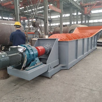 high cleaning degree spiral bucketed sand washer and gravel wash plant