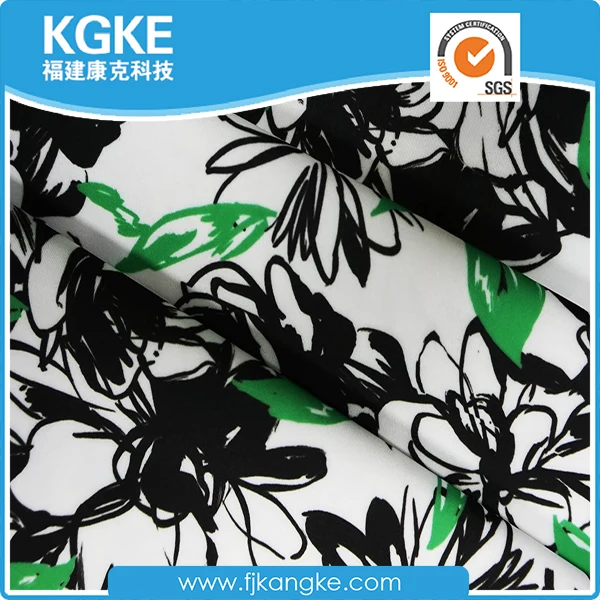 print floral polyester fabric