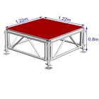 Customized Aluminum Mobile Party Scaffolding Stage Platform