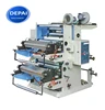 DEPAI high speed 2 colors flexo flexographic printing machine