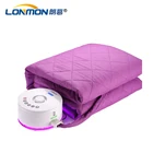 Winter LED display AC 220V/110V electric 100% cotton electric water heating mattress bed