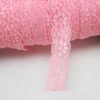 Stock 1" Pink embroidery stretch lace elastic trim for Bra