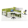 Shenyang Cheap 4 People Partition Office Computer Desk Used Modern Office Furniture