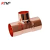 B 4 10 solder ring copper fittings equal 3 way tee copper tee