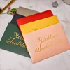 High quality cheap price luxury laser cut unique wedding invitations
