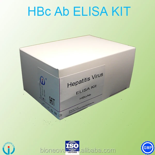 HBcAb prueba Elisa kit/antígeno de superficie de la hepatitis b Elisa