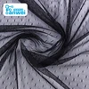 Spot Soft Tulle Mesh Dress Fabric Nylon Lace Fabric Dot 98% Nylon Transparent Lining Mesh Knit Black Net Material For Clothing