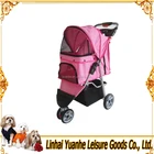 high quality Eco-Friendly Feature wholesale foldable 3 wheels pet stroller/pet trolley