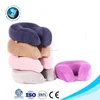 Customized fashion high soft U shape travel pillow memory foam neck pillow
