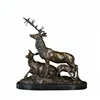 /product-detail/custom-antique-cast-bronze-copper-metal-craft-black-baby-deer-family-figurines-art-statue-animal-sculpture-for-home-decoration-60704353729.html