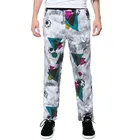 French style mens all over sublimation print custom joggers