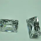 princess cut white loose gemstone 5a cubic zirconia